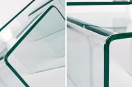 Glazen Salontafel model trio 90cm