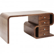 Kare design Bureau walnoothout 150x70cm van meubelontwerper Andreas Weber