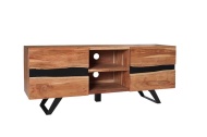 Massief houten boomstam TV Board 160cm Acacia