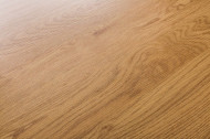 Design eettafel LOFT 140 cm eiken look met slede onderstel industriële stijl