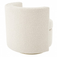 Eichholtz SWIVEL DRAAISTOEL / Fauteuil AMANDA Bouclé cream