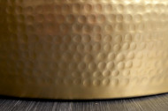 Handgemaakte salontafel ORIENT III 60cm goud gehamerd design