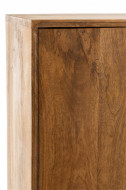 Kabinet Carter 4deuren Mango Hout Bruin H158cm