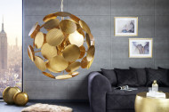 Moderne design hanglamp INFINITY HOME 65cm gouden hanglamp