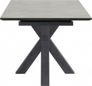 Moderne uitschuifbare eettafel 160-210 cm in keramische look