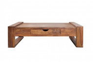 Salontafel met Lade Sheeshamhout MARKANT 100cm