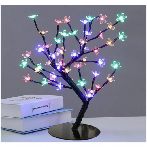 Pomisor de Craciun cu 36 Leduri, Multicolor