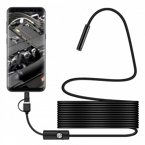 Camera foto-video pentru telefon Android, 5m