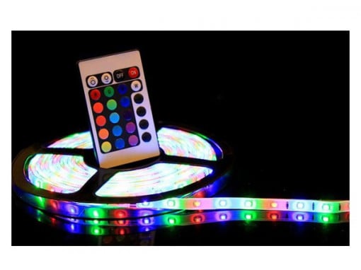 Banda LED cu telecomanda si joc de lumini
