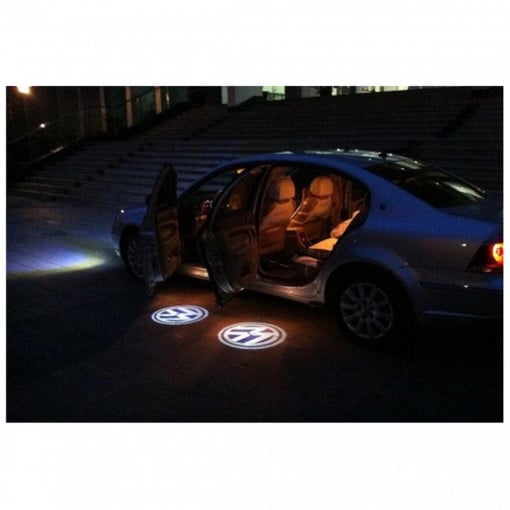 Proiectoare LOGO Volkswagen LED pentru portiere