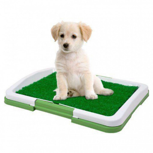 Toaleta cu iarba artificiala pentru animale, Puppy Potty Pad