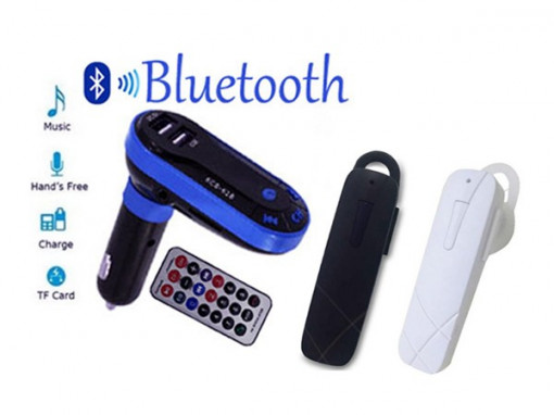 Casca Bluetooth in-ear boost + Modulator auto bluetooth