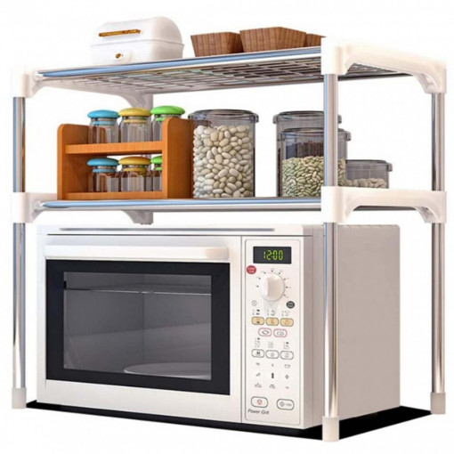Etajera tip raft multifunctional pentru bucatarie sau baie Multi Storage Rack