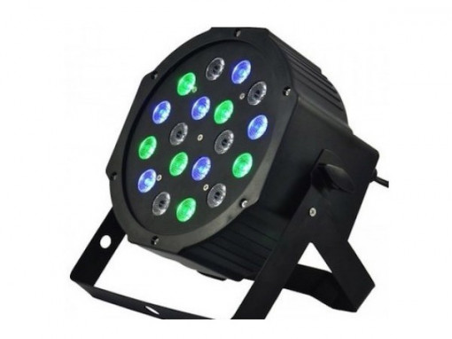 Proiector LED Flat - 18 leduri, joc de lumini
