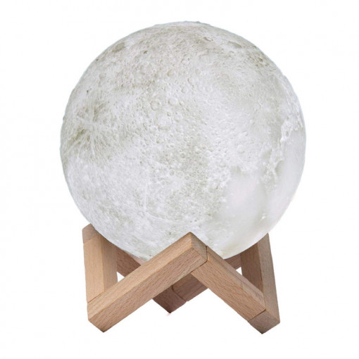 Lampa de veghe cu umidificator, Luna