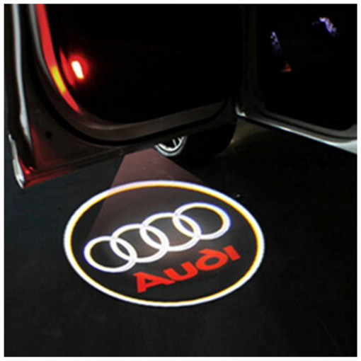 Proiectoare LOGO Audi LED pentru portiere