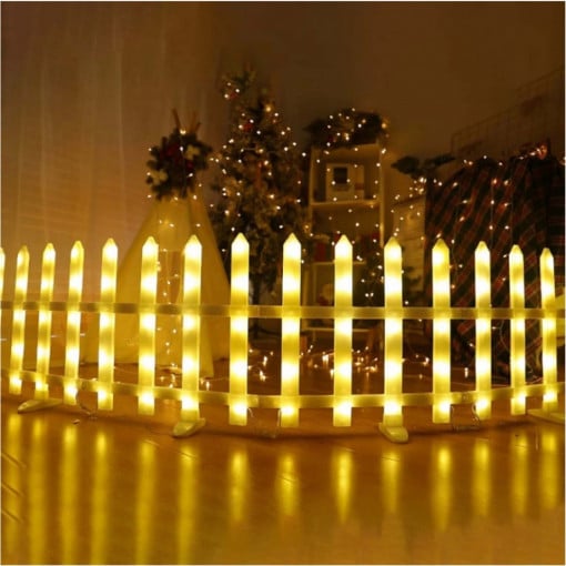 Gardulet decorativ cu 160 leduri, lumina calda, interconectabil