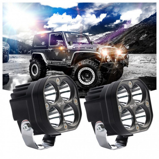 Proiector LED auto offroad 40w