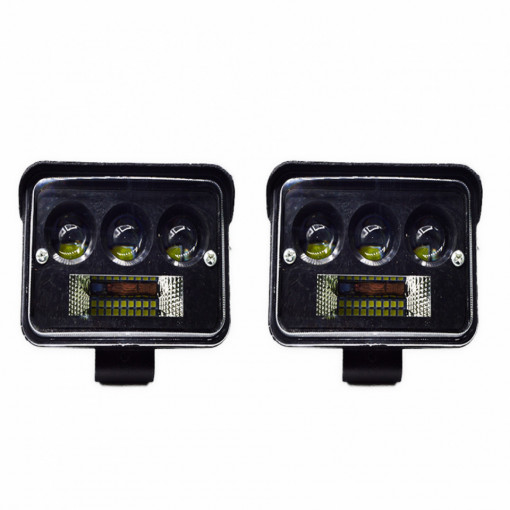 Set 2 x Proiector LED auto offroad 156W
