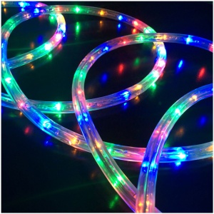 Furtun luminos LED 100 metri colorat
