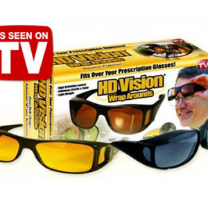 Set 2 perechi ochelari de zi si de noapte HD Vision, as seen on TV