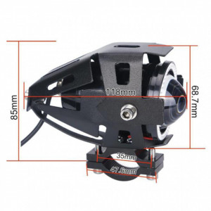Proiector 15W LED, Angel Eyes, 2 faze si stroboscop