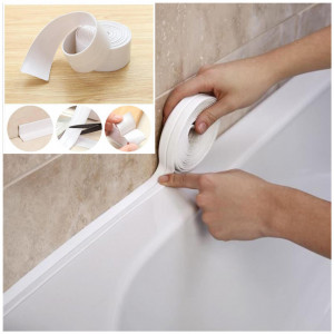 Set 5 x banda adeziva pentru etansare, 2 cm x 3.2 M, Alb