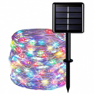 Instalatie solara, 100 led, 10 m