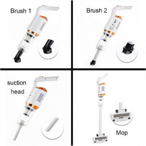 Aspirator vertical portabil