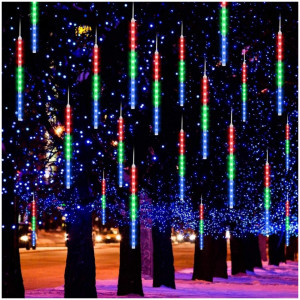 Instalatie 32 turturi luminosi, efect de ninsoare, Multicolor
