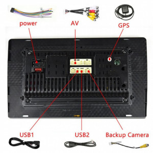 Navigatie auto 9 inch, Android 9.1, 2 GB Ram + Camera Marsarier