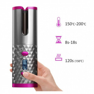 Ondulator ceramic de par, fara fir cu acumulator 2500mAh