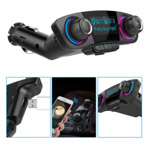 Transmitator auto FM cu MP3 Player si Bluetooth