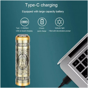 Aparat de ras electric, incarcare USB, silentios