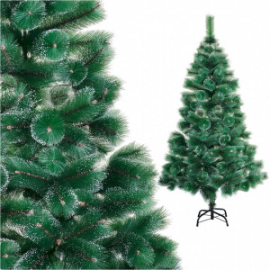 Brad de craciun artificial, Pin cu aspect nins, 180 cm