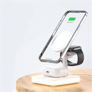 Incarcator telefon wireless 4 in 1