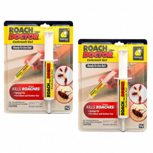 Set 2 x Insecticid tip seringa, solutie antigandaci RoachDoctor