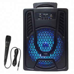Boxa portabila bluetooth, microfon, difuzor 8"