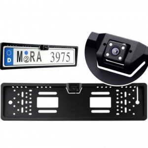 Camera video Night Vision marsarier pentru suport numar auto