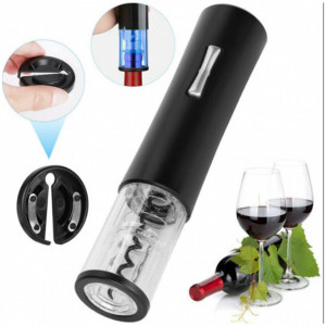 Tirbuson electric portabil pentru sticla de vin