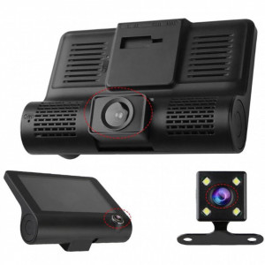 Camera auto 3 in 1 Full HD 1080p, 5 mpx, Unghi 170 grade