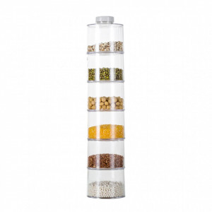 Carusel condimente cu 6 recipiente Spice Tower