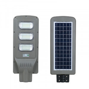 Lampa stradala 90W cu panou solar, acumulator