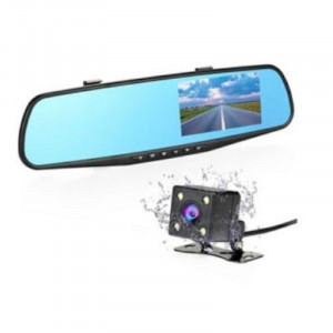 Oglinda auto cu camera fata-spate, rezolutie HD, display 3.5 inch