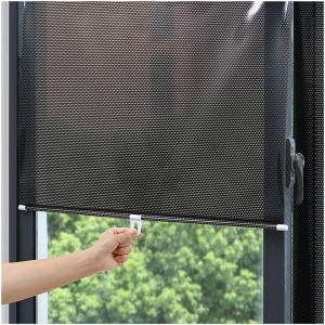 Parasolar retractabil, pentru fereastra sau auto, 68 cm x 125 cm