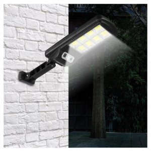 Set 4 x ​Lampa solara cu 6 celule, LED-uri COB si telecomanda