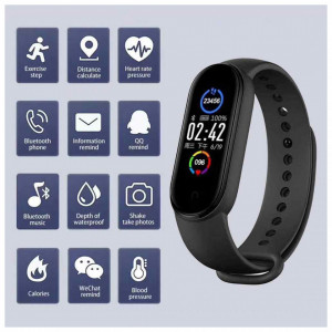 Bratara fitness smartband M5, bluetooth