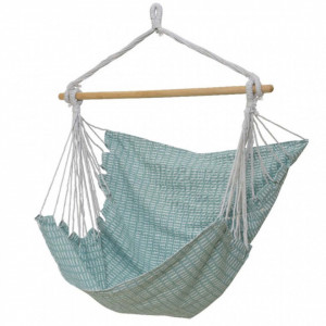 Hamac tip scaun, textil, 100 x 130 cm