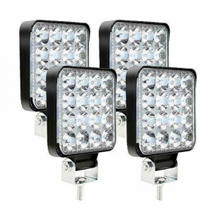 Set 8 proiectoare 16 LED 48W auto OFF-ROAD, IP 67