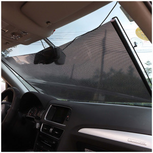 Parasolar retractabil, pentru fereastra sau auto, 68 cm x 125 cm